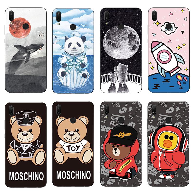 Ốp TPU mềm mại hìnhPanda cho Huawei Y9 Prime 2019 / P Smart Z