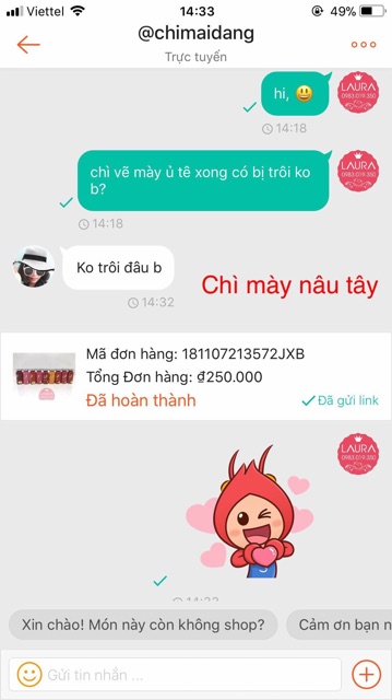 Chì vẽ lông mày loại 1 | BigBuy360 - bigbuy360.vn