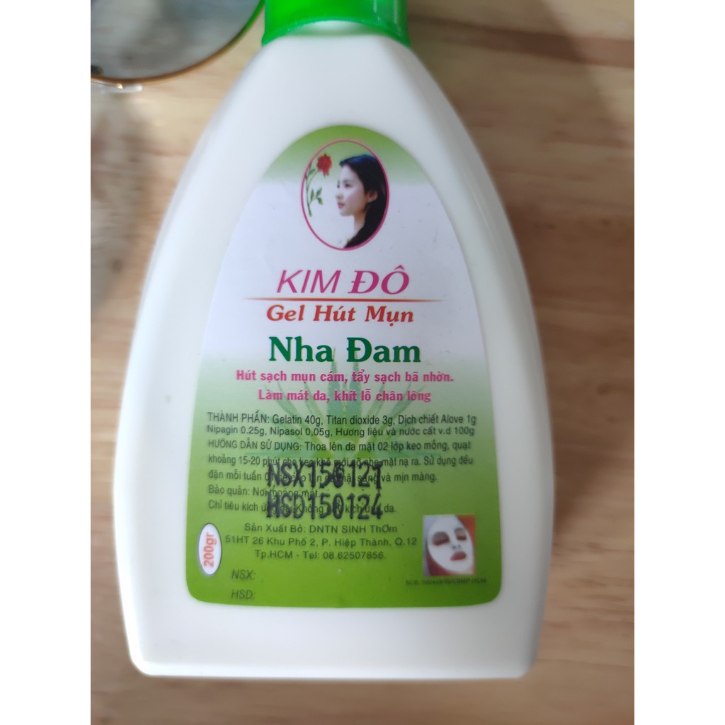 Gel lột mụn Nha đam