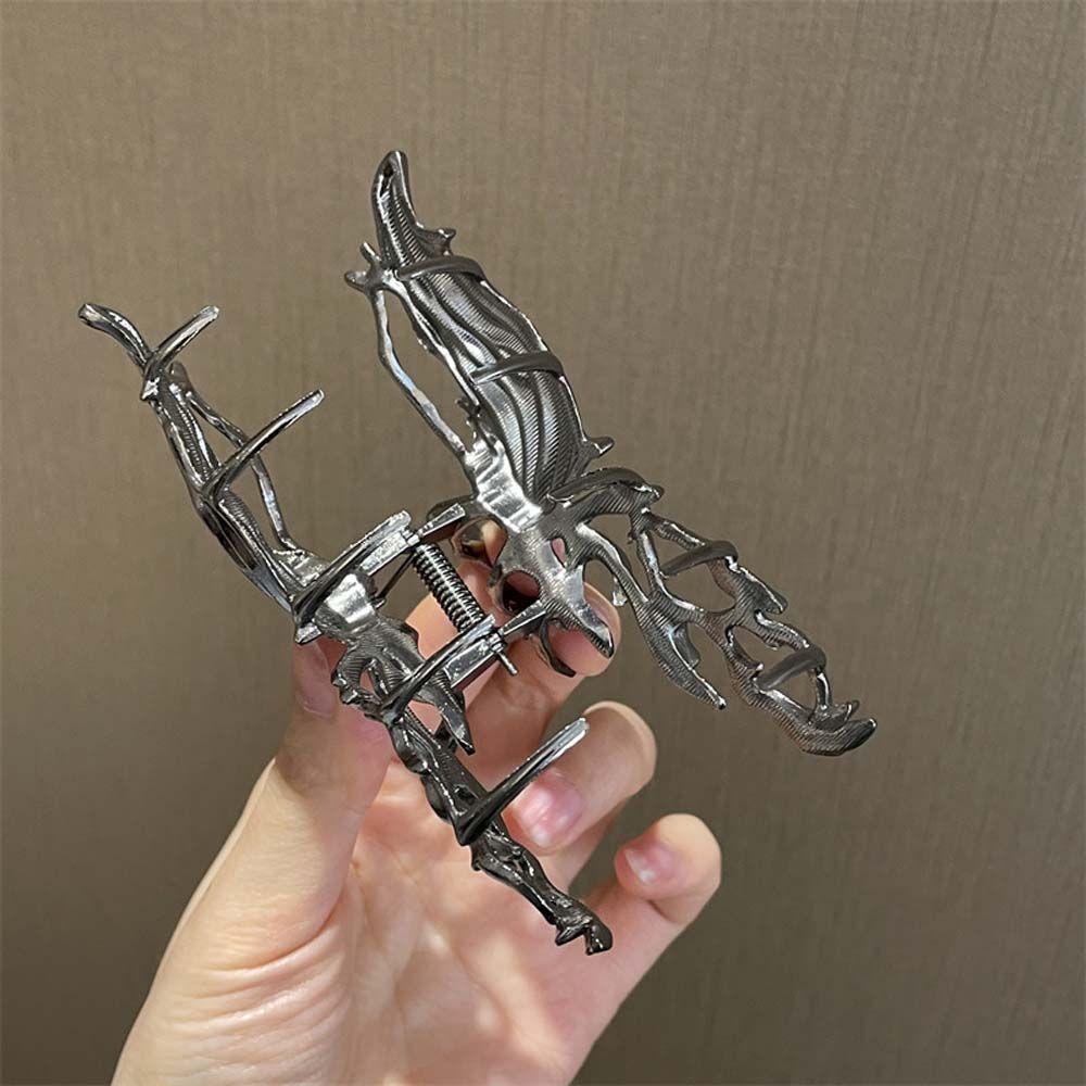 Kẹp Tóc Càng Cua 15H Phong Cách Vintage Hàn Quốc Thời Trang Cho Nữ Giá Đỡ