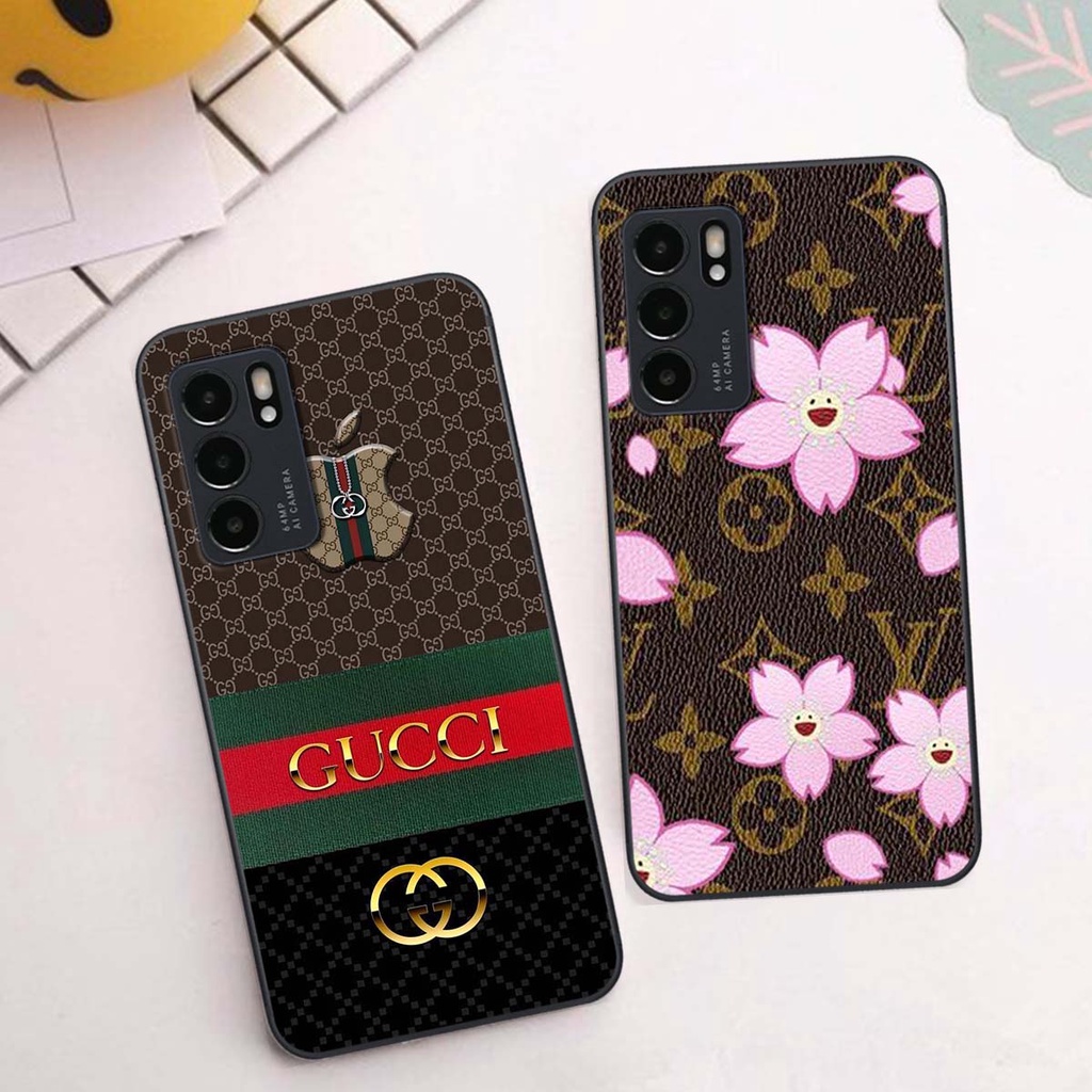 Ốp Oppo Reno6 / Reno6 Z 5G / Reno 6 in hình thương hiệu thời trang cao cấp