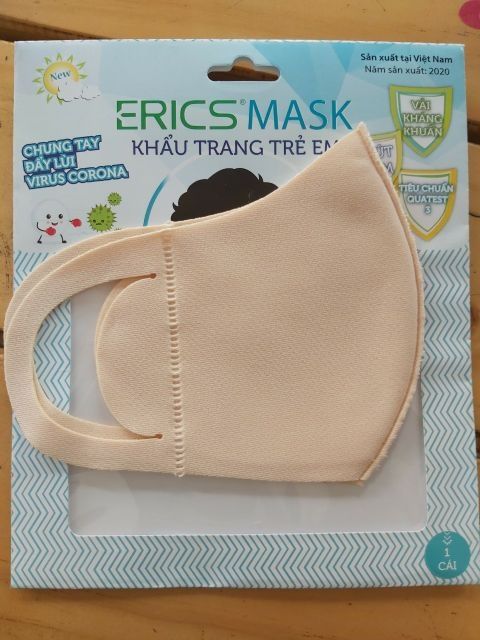 Khẩu trang cao câp ERICS MASK vải kháng khuẩn 2 lớp | BigBuy360 - bigbuy360.vn