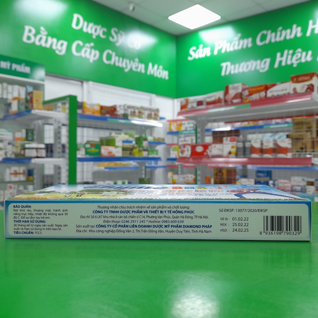 Thymo DHA 3+ - Hỗ trợ tăng sức đề kháng, bổ sung axitamin bồi bổ cơ thể, hỗ trợ tăng cường hệ tiêu hóa giúp ăn ngon