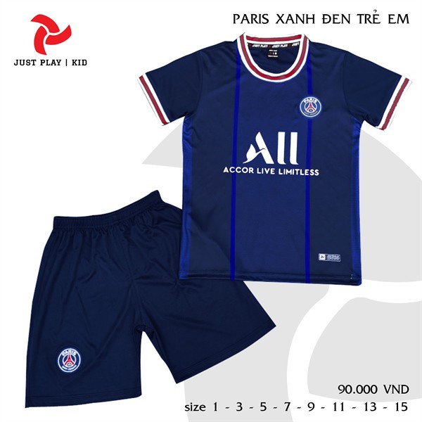 PSG Trẻ Em, Quần Áo Bóng Đá Trẻ Em CLB PSG Mùa Mới 2022/2023