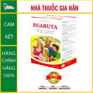 Cốm EGARUTA- hỗ trợ giảm nguy cơ các cơn co cứng, co giật, động kinh, tăng động, rối loạn cảm xúc (hộp 30 gói)