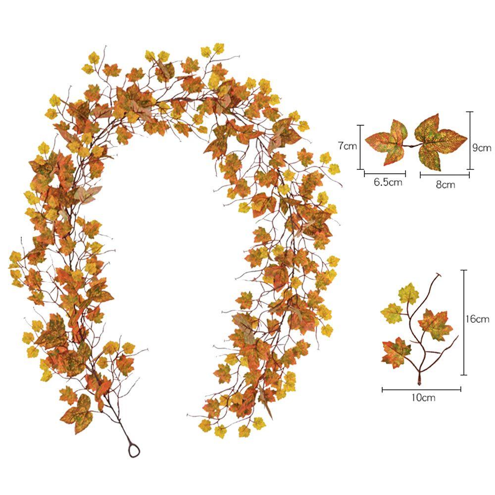 Lá Phong Giả Trang Trí Halloween / Giáng Sinh