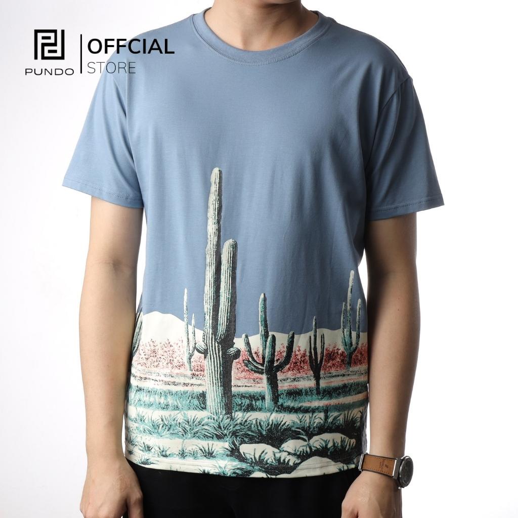 Áo thun nam unisex PUNDO tay ngắn 3 màu basic dễ phối, chất vải cotton thấm hút tốt, mịn PUNDO ATPD066