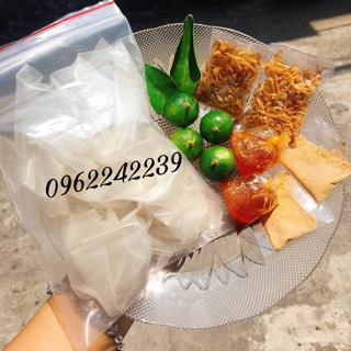 [100g] Bánh tráng phơi sương nguyên liệu nhà làm