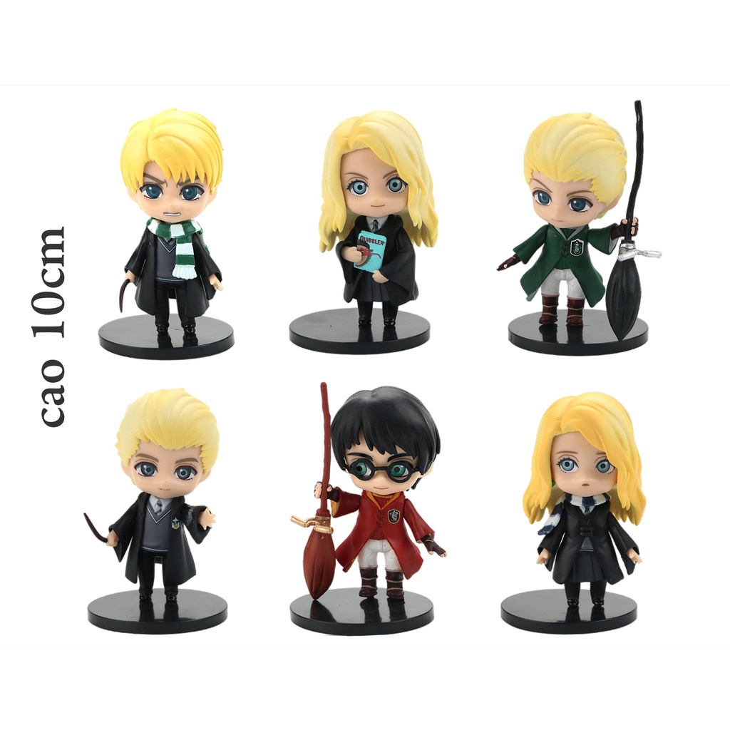 Bộ sưu tập để bàn 6 nhân vật Harry Potter phong cách Chibi cao10cm-Mẫu 3