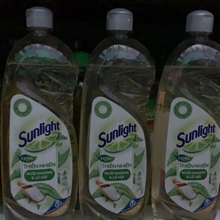 Nước rửa chén Sunlight EXTRA thiên nhiên 750g
