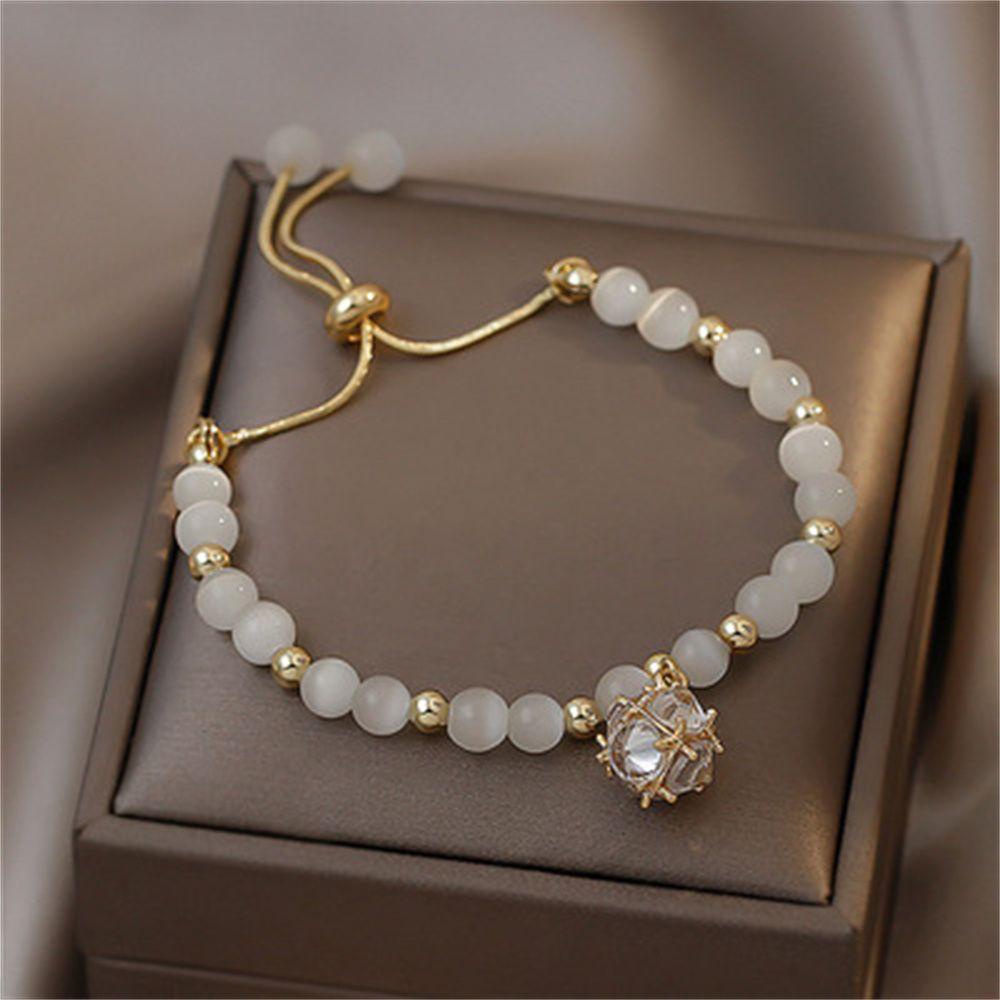 Vòng Tay Đá Mắt Mèo Thời Trang Cho Nữ