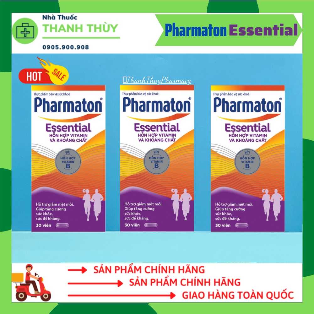 Viên Uống PHARMATON  Bổ Sung Nhân Sâm G115, Vitamin Tổng Hợp Và Khoáng Chất