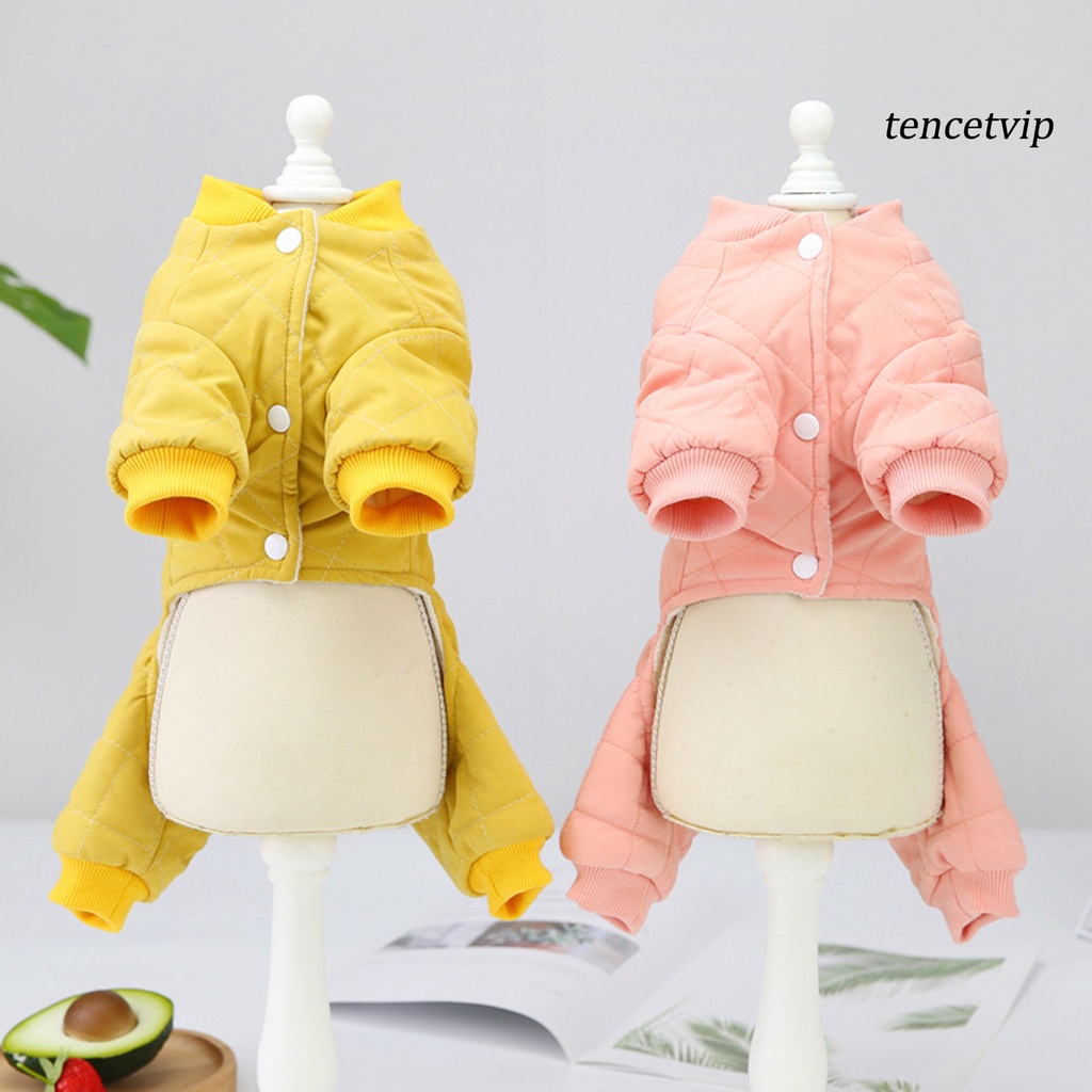 Bộ áo liền quần giữ ấm thân thiện với làn da cho thú cưng