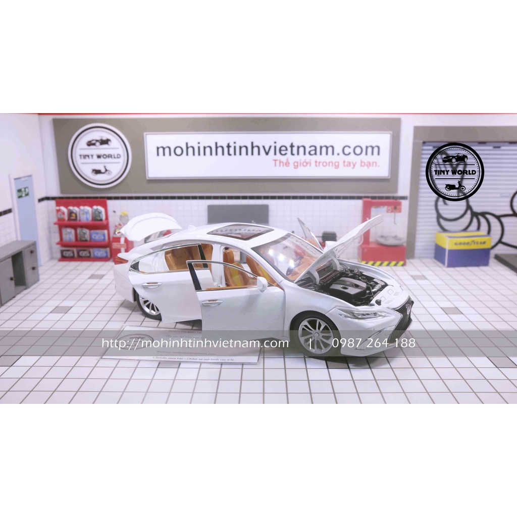 Mô hình ô tô Lexus ES300 tỉ lê 1:24 Jinlifang