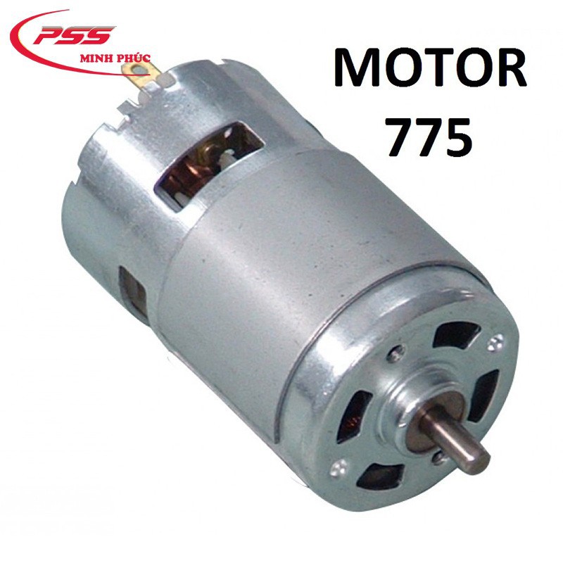 Mô tơ 775 cốt 5 ly, Motor 775 chế tạo máy móc - cốt 5 ly,  - Motor 775