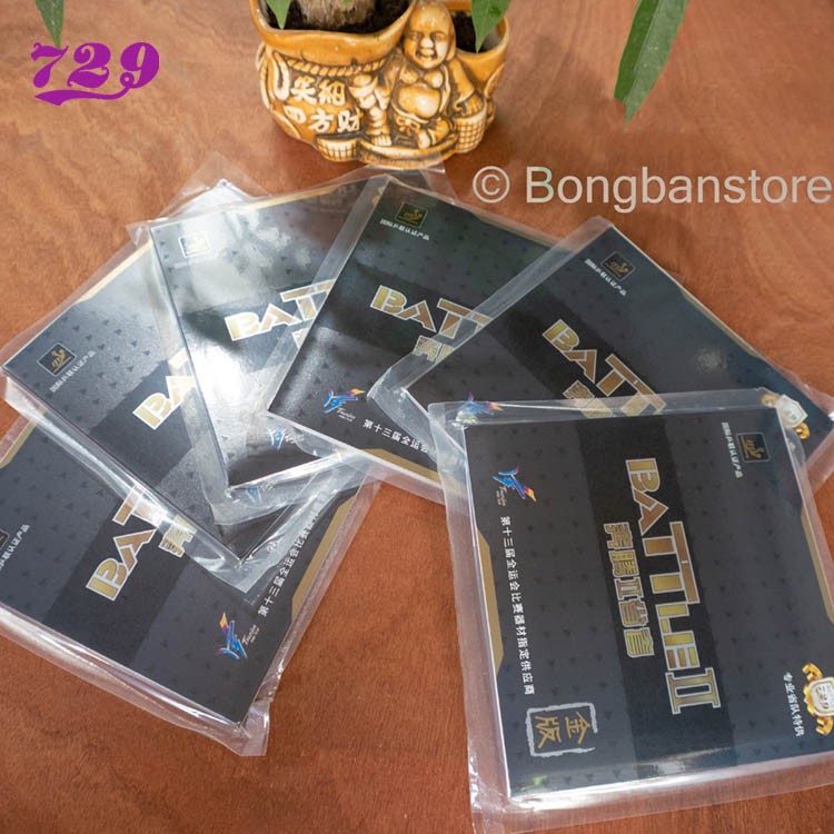 Mặt vợt bóng bàn  729 Battle 2 Lót tím chất lượng cao