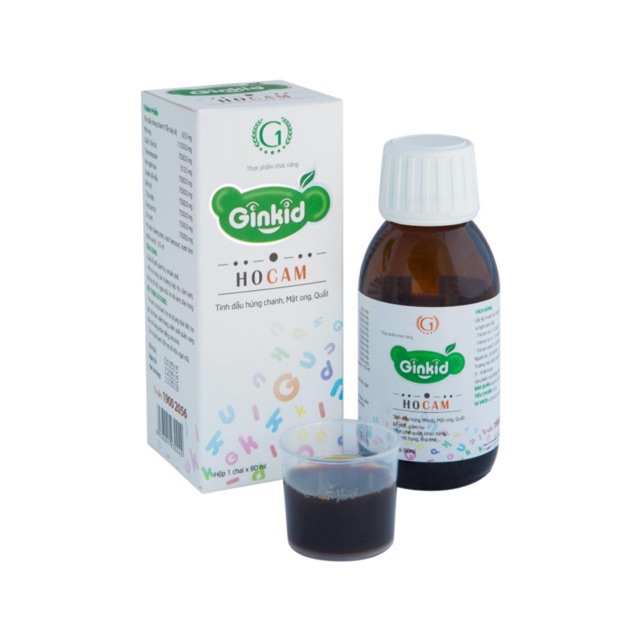 HO CẢM TRẺ EM GINKID Lọ 80ml