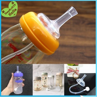 Ống hút chống sặc thay thế cho bình moyuum cổ rộng Pigeon, Lansioh, Toom