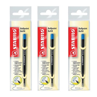 Ruột Bút Bi Stabilo Ballpoint Refill COM4BR (Bộ 10 Ruột)
