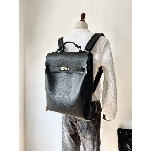 Balo da đa năng đeo balo đeo chéo dây rút khóa gài cao cấp vừa lap 16inch Khôi store BL03