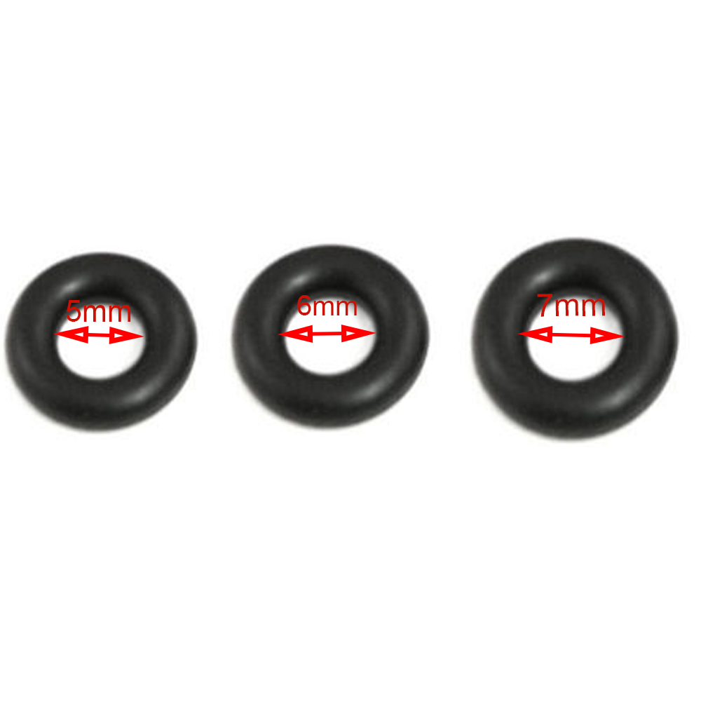 Set 100 Vòng Đệm Cao Su Màu Đen Chữ O Chuyên Dụng Cho Câu Cá