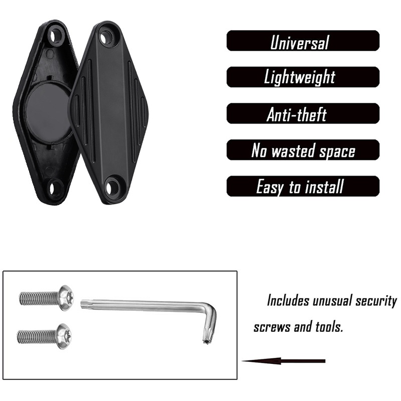 Bike Bracket Suitable For AirTag Bicycle Water Bottle Holder Anti-theft Protective Rack Protective Case For AirTag Anti-lost Bicycle Mount Bike Water Bottle Holder Bracket