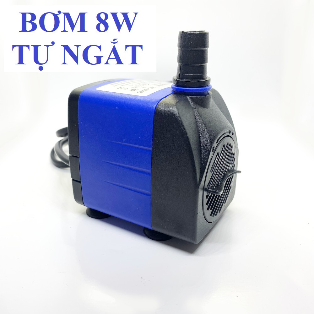 BƠM QUẠT HƠI NƯỚC ĐIỀU HÒA 8W MÀU XANH TỰ NGẮT - BẢO HÀNG CHÍNH HÃNG 1 ĐỔI 1