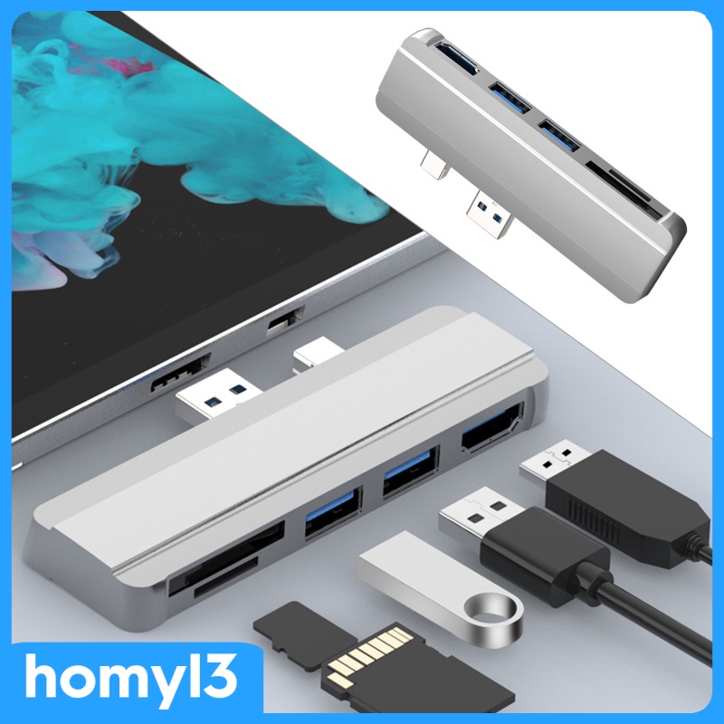 Hub Chia Cổng USB 3.0 Cho Surface Pro 4 / 5 / 6 4K HDMI