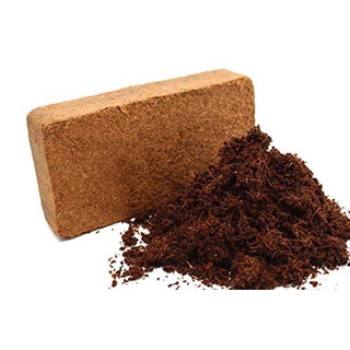 Xơ dừa nén 2.5kg/viên - Mụn Xơ dừa trồng cây, hoa và rau mầm