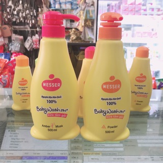 Tắm gội Wesser 500ml