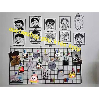 order-sticker dán tường,vali kpop