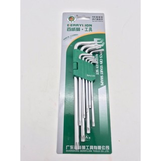 BỘ LỤC GIÁC ĐẦU BÔNG 9 MÓN LOẠI LỚN - NHÃN HIỆU BERRYLION