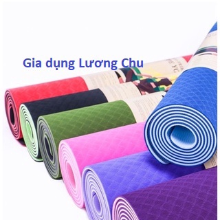 Thảm tập Yoga, thảm tập GYM 2 lớp chống trươn tuyệt đối