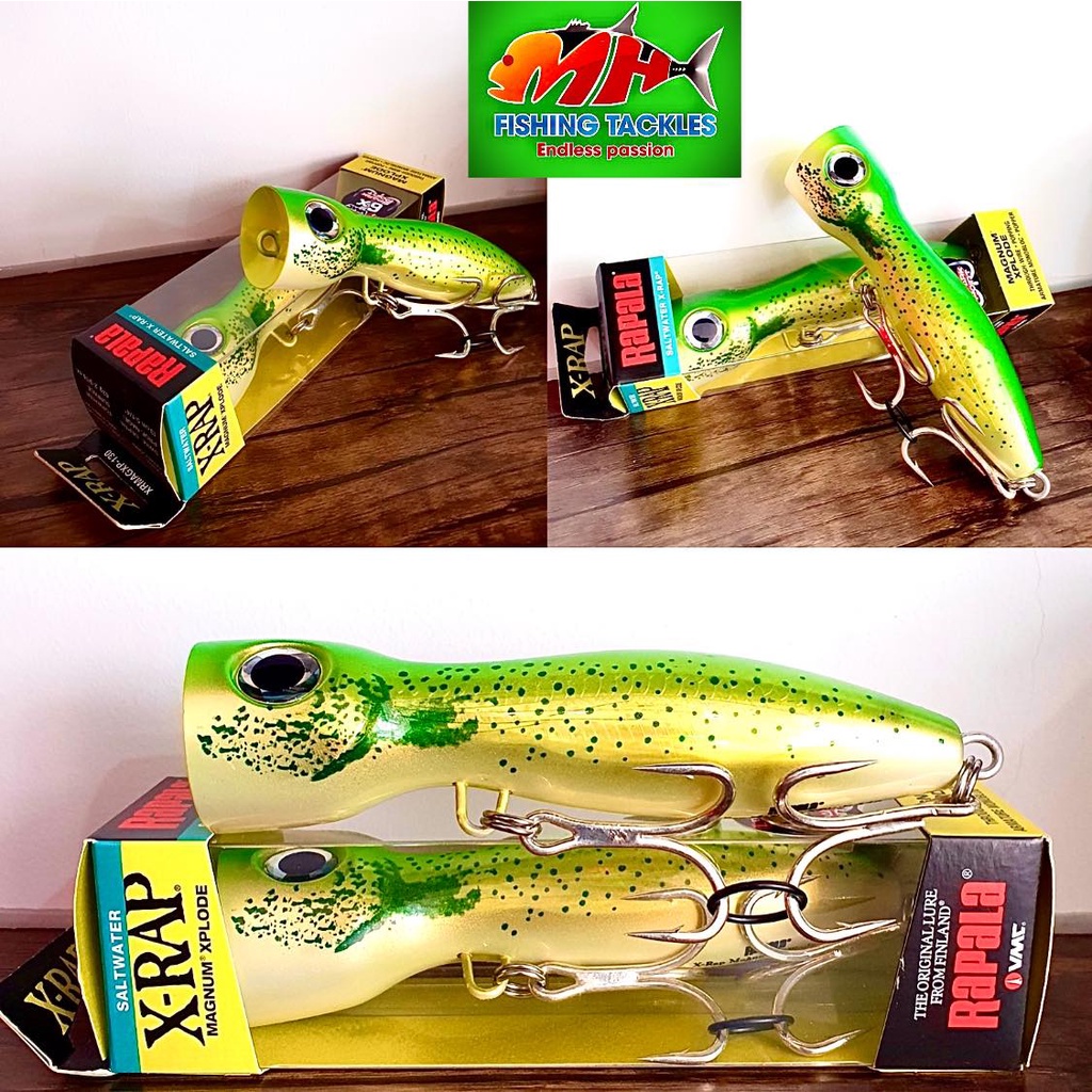 Mồi pop Rapala X Rap Magnum Xplode 130mm