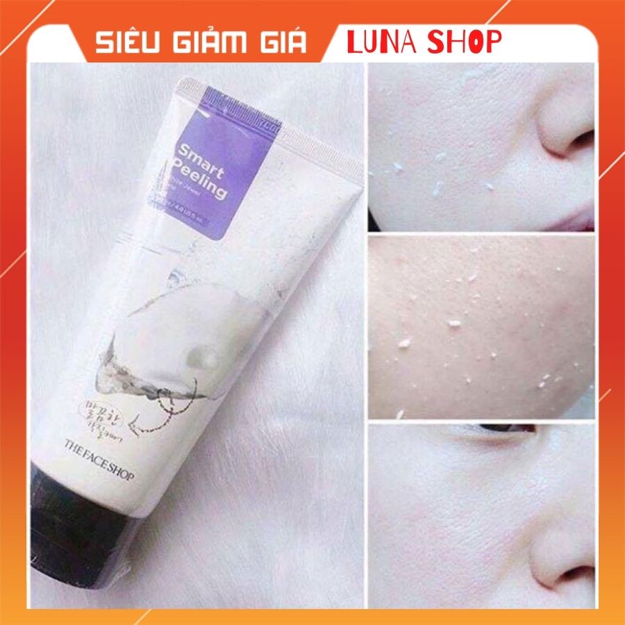 TẨY DA CHẾT / THE FACE SHOP /Tẩy Da Chết Ngọc Trai - White Jewel PeelingThe Face Shop Smart Peeling 120ml | BigBuy360 - bigbuy360.vn
