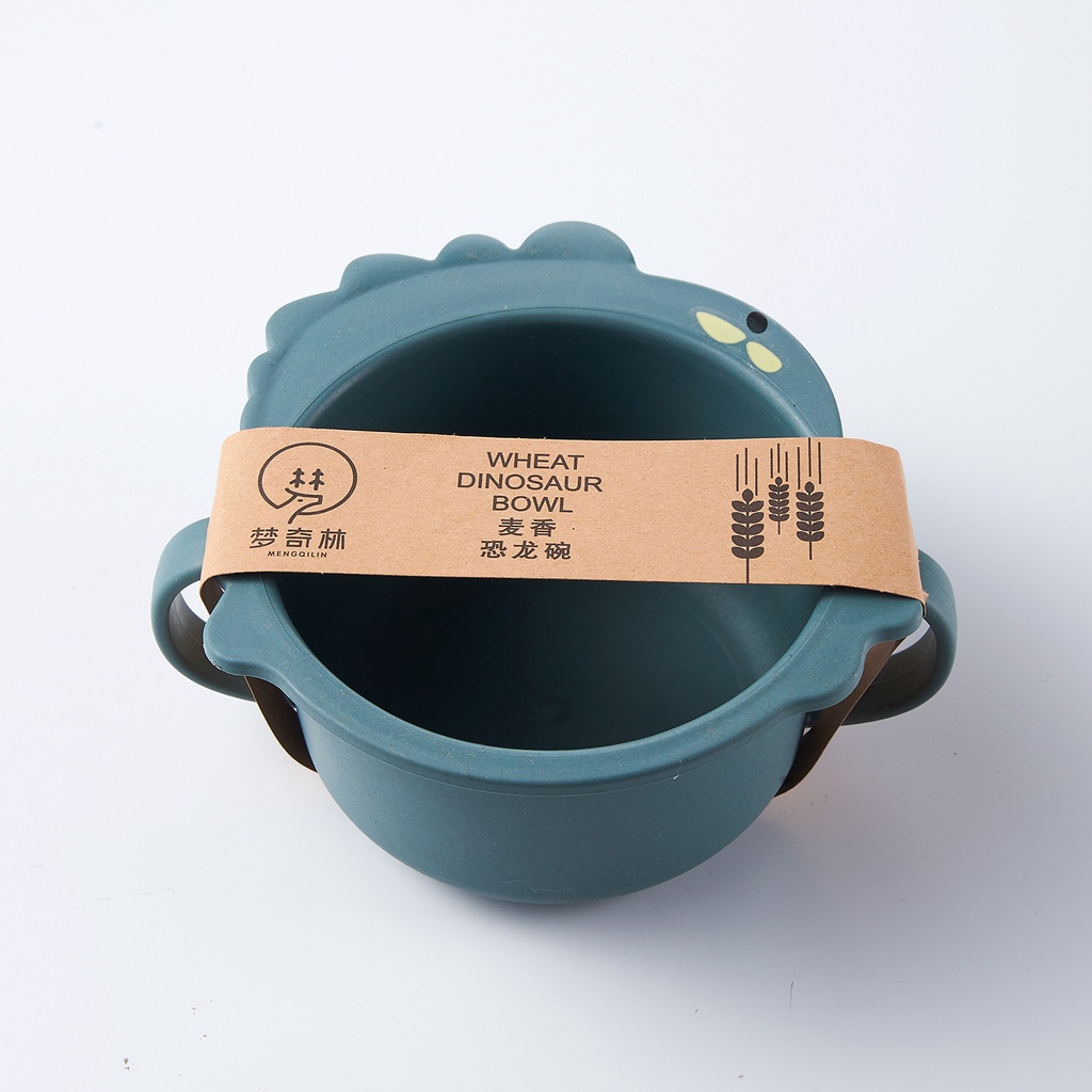Set 6 Dụng Cụ Tập Ăn Họa Tiết Khủng Long Hoạt Hình Cho Bé