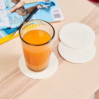 Đế Lót Ly Giấy Trắng 100 cái/lốc (hình tròn 9cm)