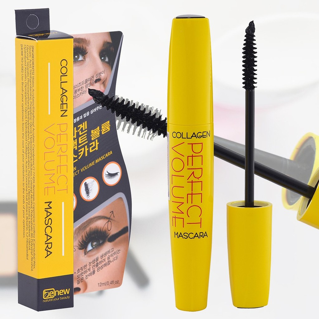 [ Chính Hãng] Chuốt Mi Collagen Dưỡng Cong, Dày Mi, Không Lem Trôi BENEW MASCARA COLLAGEN PERFECT VOLUME | BigBuy360 - bigbuy360.vn