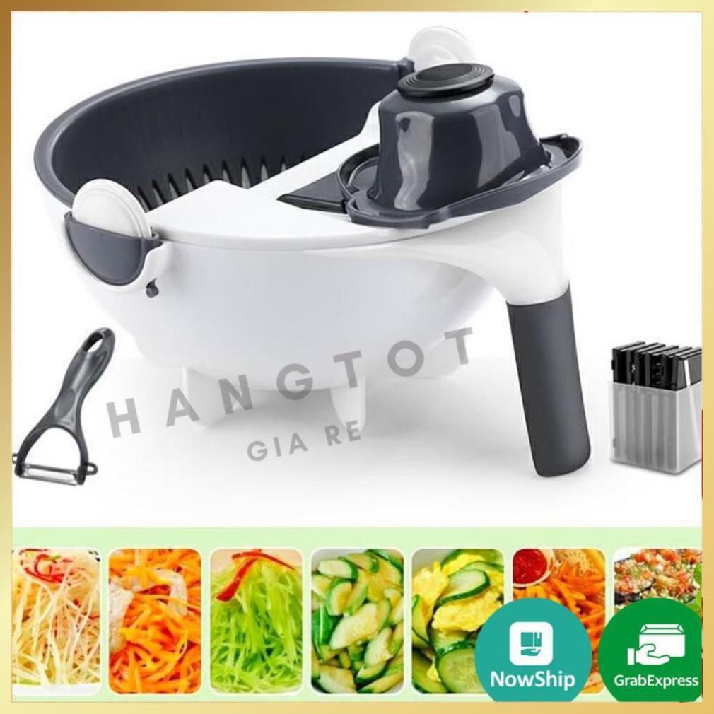 Bộ Rổ Nạo Rau Củ Quả Nhà Bếp 7 Chi Tiết Đa Năng, Dụng Cụ Nạo Rau Củ Quả Đa Năng