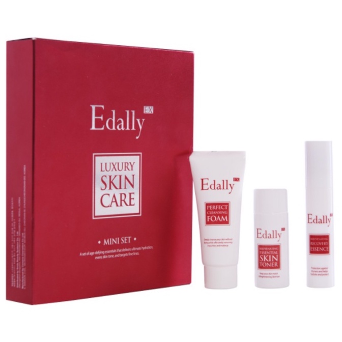 [ CHÍNH HÃNG EDALLY ] SET DƯỠNG MINI CAO CẤP EDALLY EX – DƯỠNG DA EDALLY EX LUXURY SKIN CARE MINI