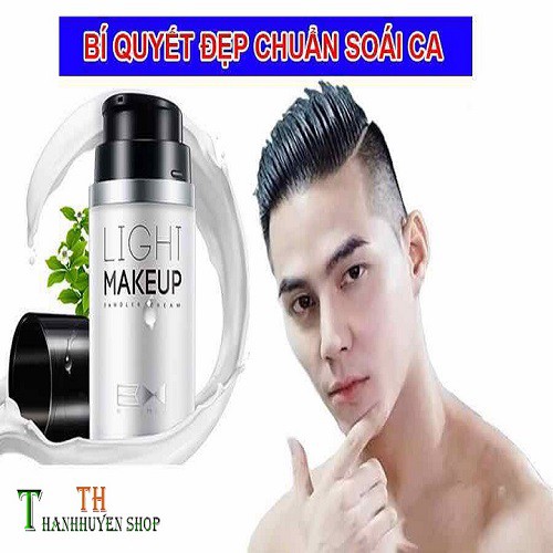 (Xả Kho) Light Makeup Kem Makeup Trang Điểm Nâng Tone Che Khuyết Điểm Mỹ Phẩm Làm Đẹp Thần Thánh Cho Nam Giới 4in1