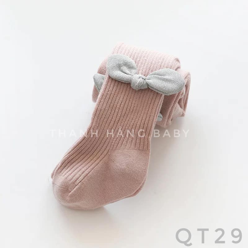 Quần tất cho bé gái Thanh hằng baby từ 6 tháng - 2 tuổi chất len tăm hàn quốc co giãn giữ ấm cực tốt cho trẻ