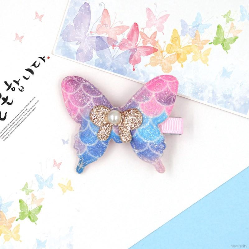 Kẹp tóc ngọc trai cho bé gái