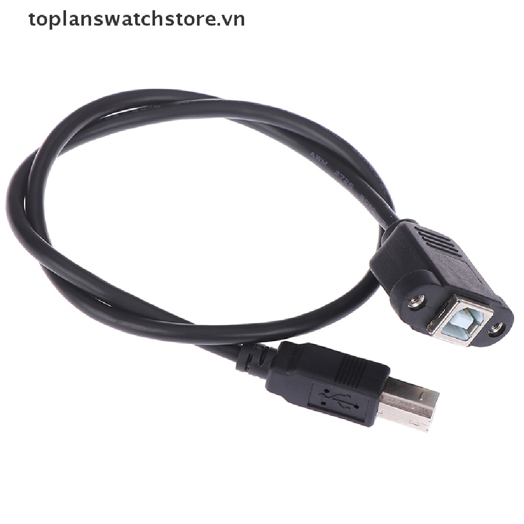 Dây Cáp Nối Dài USB 2.0 Type B Đầu Đực Sang Đầu Cái Cho Máy In