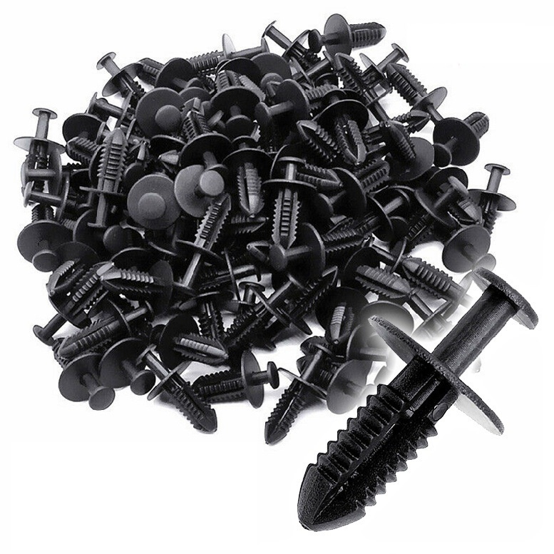 Combo 50 đinh tán nhựa 7mm cho xe hơi BMW Mercedes - Chốt vít nở cho ô tô