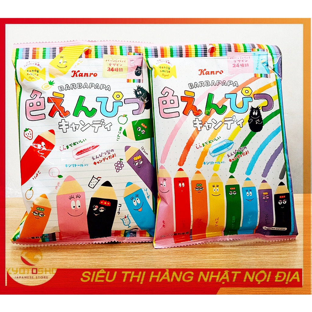 Kẹo bút chì KANRO Nhật