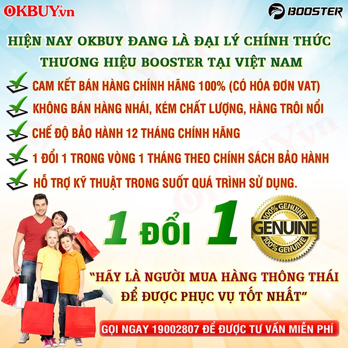 Máy massage gun cho dân thể hình thương hiệu Mỹ Booster S - 120W