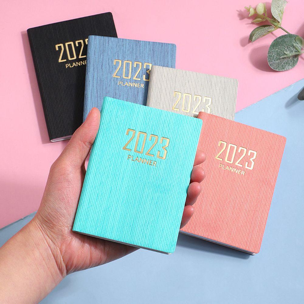GLENES 2023 Agenda Notebook English Version Gift Plan Book To Do List 365 days Diary