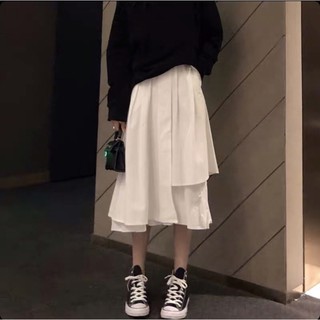 [order] Chân váy chữ A dáng xoè vạt cách điệu