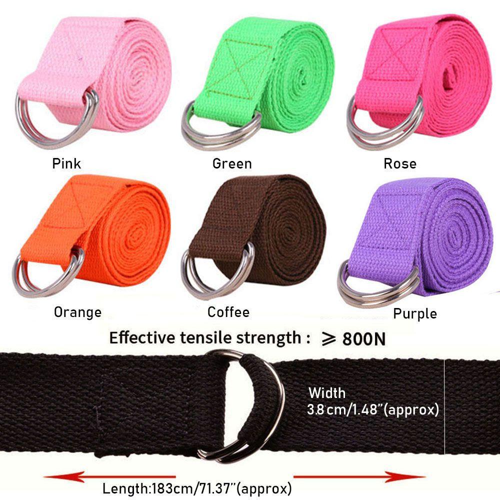 WTTLE 1 Dây Đai Kháng Lực Co Giãn Hỗ Trợ Luyện Tập Yoga / Gym Dành Cho Nữ